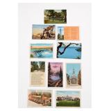 10 Vintage Scenic & Architectural Postcards