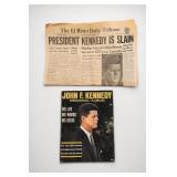 1963 El Reno Daily Tribune & JFK Memorial Album