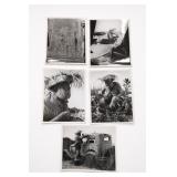 Black & White Hermit Photographs, 5-Piece Lot