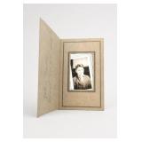 Vintage Boy Portrait Photo In Display Folder