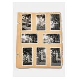 Photo Album Page With 8 Black-And-White Photos