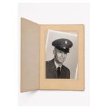 Vintage Military Portrait Photograph