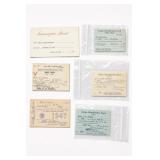 Elks Ladies ID Cards, VFW & Immunization Set