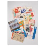 Braniff & American Express Travel Ephemera Lot