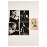 John E. Reed Hollywood B&W Photos, 5pc