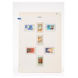 Romania 1962-1963 Postage Stamp Album Pages