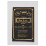 Charles Durham Victorian Funeral Memorial Card