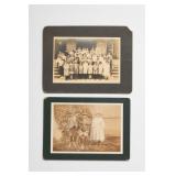 Vintage Group Photographs, Pair