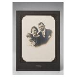 Chicago Family Studio Portrait In Wood Frame