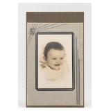 Vintage Baby Portrait Photograph