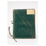 1911 Vol. II Handwritten Anatomy Notebook