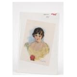 Nora Bradshaw (Tinkle) Woman Portrait Art Print