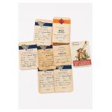 Hugh Alexandria 1951-52 Cub Scout Card Lot