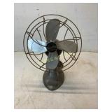 Le John Table Fan with Metal Blades and Cage