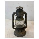 Metal Hurricane Oil Lantern with Glass Globe