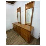 Mid-Century Modern Dresser with Mirror