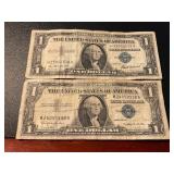 1957 Silver Certificates Series B and Unmarked