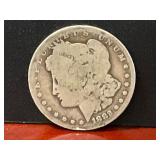 1883 Carson City Morgan Silver Dollar 90% Silver