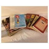 Vintage Spiral-Bound Cookbooks