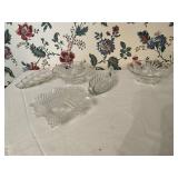 Cut Glass Bowls and Trays