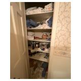 Household Closet with Mixed Contents