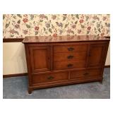 Morganton Cherry Wood Sideboard Cabinet