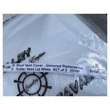 Universal Trailer Roof Vent Covers, Set of 2