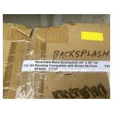 Reversible Metal Backsplash, 24ï¿½ï¿½ x 30ï¿½ï¿½
