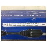 BMW GSP NCV27522 Left Front CV Axle Shaft