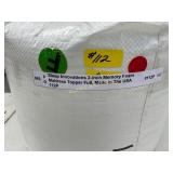 Sleep Innovations Memory Foam Mattress Topper