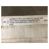 GDSMOTU 5ï¿½5.5 Wheel Adapters, 87.1mm, Set of 4