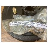 Trailer Brake Drum Kit, 5-Hole, 5ï¿½ï¿½ Bolt Circle