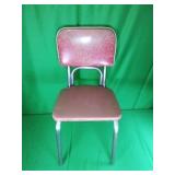 Childrenï¿½s Chair with Metal Frame and Vinyl Seat