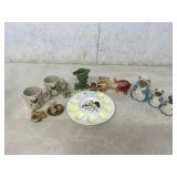 13 Ceramic and Porcelain Figurines and Accessories