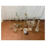 9 Glassware Items