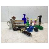 Novelty Glass and Ceramic Decanters