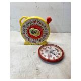 Vintage Mattel See ï¿½N Say and Disney Clock