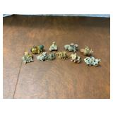 10 Animal Figurines in Various Styles