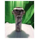 Tall Ceramic Vase with Handled Design Tall Ceramic Vase with Handled Design