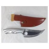 Fixed Blade Knife with Leather Sheath Fixed Blade Knife with Leather Sheath