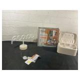 LED Peace Light, Storage Caddy, and Jewelry Box LED Peace Light, Storage Caddy, and Jewelry Box