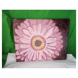 Flower-Themed Oil on Canvas Painting Flower-Themed Oil on Canvas Painting