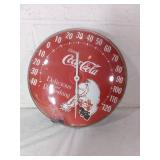 Coca-Cola Bubble Thermometer with Red Dial Coca-Cola Bubble Thermometer with Red Dial