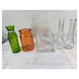 Glass Vases in Various Shapes Glass Vases in Various Shapes