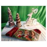 Christmas Decorations and Stocking Christmas Decorations and Stocking