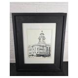 Framed and Matted Wall Art Featuring Architecture Framed and Matted Wall Art Featuring Architecture