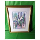 Framed and Signed Art Print with Matted Presentati Framed and Signed Art Print with Matted Presentati