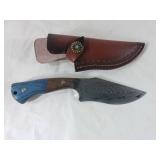 Fixed Blade Knife with Leather Sheath Fixed Blade Knife with Leather Sheath