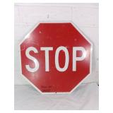 Double-Sided Metal Stop/Slow Sign Double-Sided Metal Stop/Slow Sign