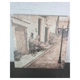 Wall Art With Embossed Bicycle Design Wall Art With Embossed Bicycle Design